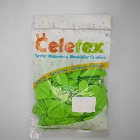 Globos Latex 12" MATE Color Verde Paquete 50 piezas