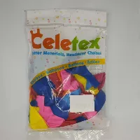 Paquete de 50 Globos Latex Colores Mate 12 pulgadas