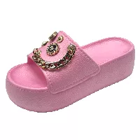 SANDALIA PLATAFORMA CON CADENA