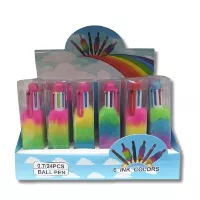 Bolígrafos de arcoiris 6 colores