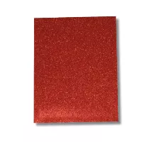 Foami Escarchado Rojo
