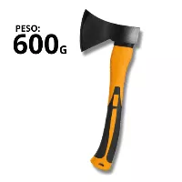 Hacha mango encauchetado 60