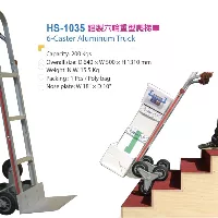 6-caster aluminio Hand Truck
